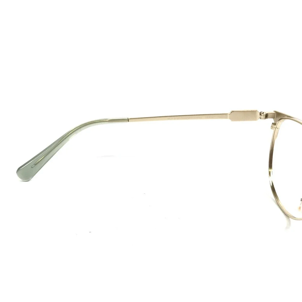 Coach Eyeglasses Frames HC5148 9421 Light Gold/Mint Green Cat Eye 52-17-140